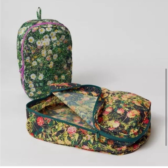 NWOT Baggu Packing Cube Set - Photo Floral - Picture 3 of 8